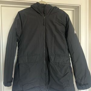 Womens Adidas Hooded Parka L